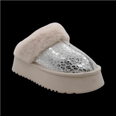 Угги (тапочки) на меху L160 бежевые