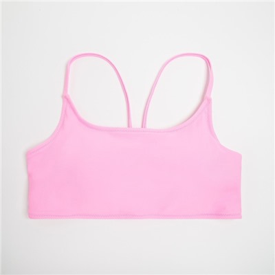 Топ купальный с завязками на спине женский MINAKU, размер 42, розовый