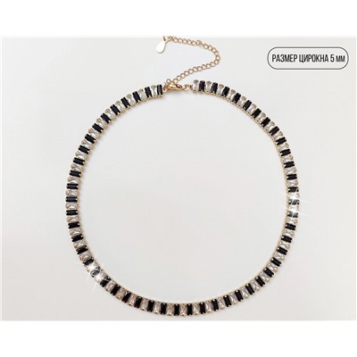 Колье с цирконами