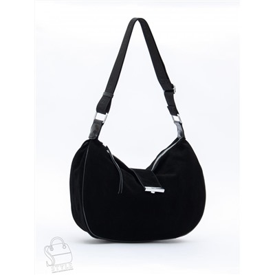 Сумка женская кожаная 91183MSS black Velina Fabbiano-Safenta  в Новосибирске