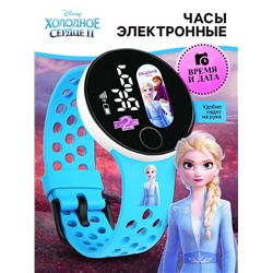 Часы детские электронные Disney «Холодное сердце», на батарейках