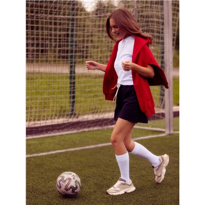 Шорты женские, темно-синие, размер 48