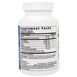 Naturally Vitamins, Histame, пищевая добавка для поддержки при непереносимости пищевых продуктов, 30 капсул