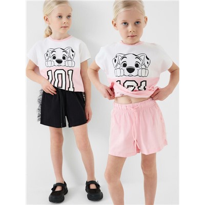 Шорты трикотажные для девочек, 2 шт в комплекте