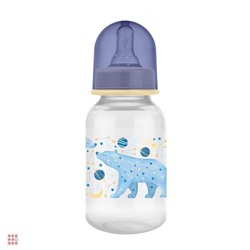 Бутылочка для кормления 125 мл, соска S, Звездное небо