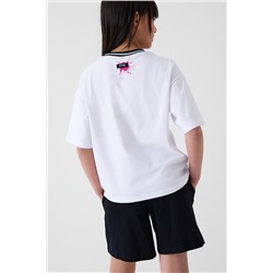 Шорты трикотажные для девочек, 2 шт в комплекте PLAYTODAY, 1240343