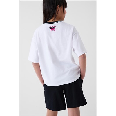 Шорты трикотажные для девочек, 2 шт в комплекте PLAYTODAY, 1240343