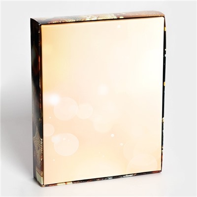 Коробка под 12 конфет новогодняя «Время чудес», 19×15×3.5 см