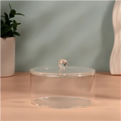 Органайзер для хранения, 14×14×9.3 см, прозрачный