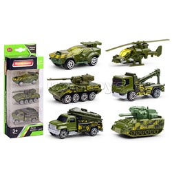 Набор машин "Военная техника" в коробке