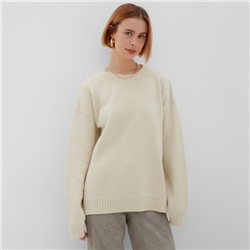 Джемпер женский MINAKU: Knitwear collection, бежевый, размер 50-52