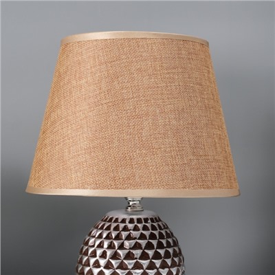 Настольная лампа с абажуром RISALUX «Джейн», Е14, 40 Вт, 22.5×22.5×31.5 см