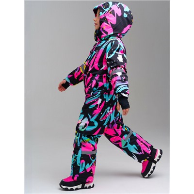 Комбинезон текстильный с полиуретановым покрытием для девочек