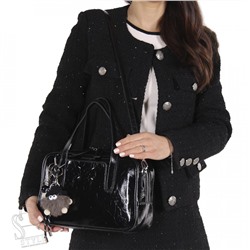 Сумка женская кожаная 2875VG black Vitelli Grassi