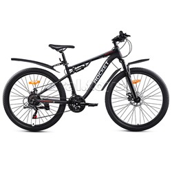 Велосипед 26" Rocket FS, цвет черный, размер 17"