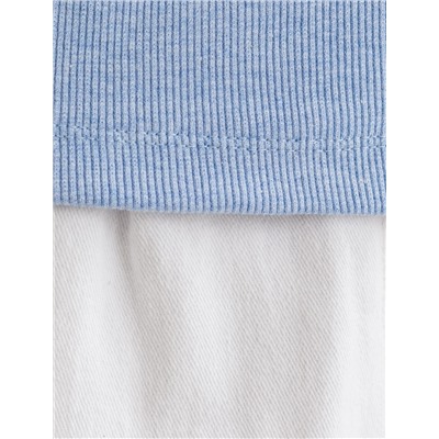 VILATTE Футболка D49.129