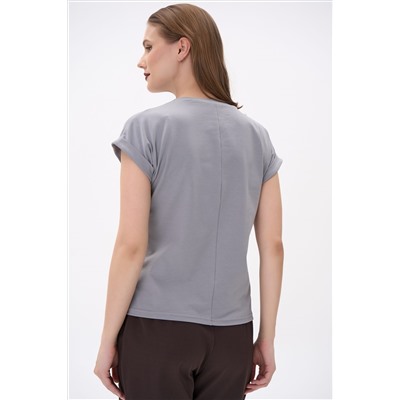 Футболка Алина (тёмно-серый)