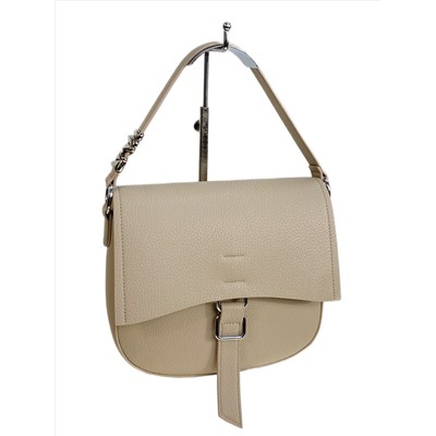 Женская сумка из искусственной кожи, цвет светло коричневый