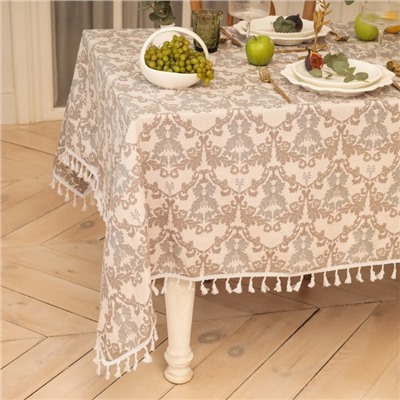 Скатерть «Этель» Classic, 110×149 см, 100% хлопок, рогожка 186 г/м²