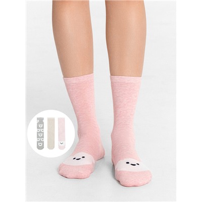 НОСКИ ЖЕНСКИЕ (3 пары) 392A-2526