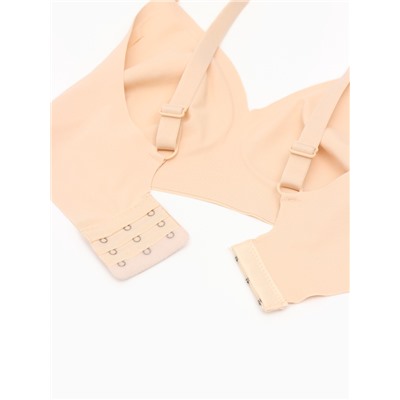 Бюстгалтер женский бесшовный MINAKU, размер 42 (60 см), бежевый