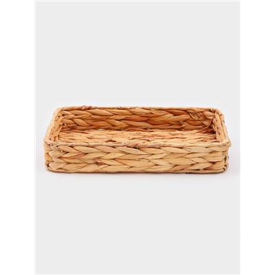 Корзинка для подачи Доляна «Камыш», 32×24×5.5 см, из соломы
