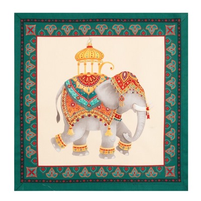 Набор салфеток «Этель. Нью-Дели», 40×40 см - 4 шт., 100% хлопок, саржа 190 г/м²