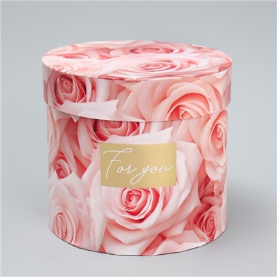 Набор коробок для цветов 4 в 1, упаковка подарочная, «Нежные цветы», 14×14×13 см - 20×20×17.5 см