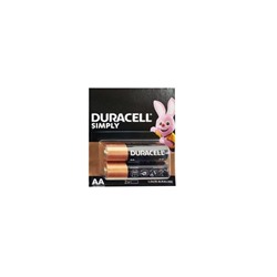 Duracell Simply батарейка 2шт  AA