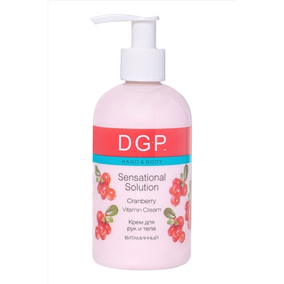 Domix Green Professional Крем для рук и тела витаминный / Cranberry, 260 мл KRISTALLER, 1106615