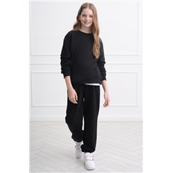 Детский костюм оверсайз из футера трехнитки Happyfox