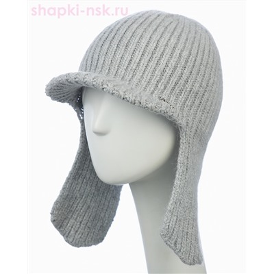 11923 1A F KHW Корби Ушанка женская флис (56-58)