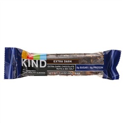 KIND Bars, Extra Dark Chocolate, Nuts & Sea Salt, 12 Bars, 1.4 oz (40 g) Each