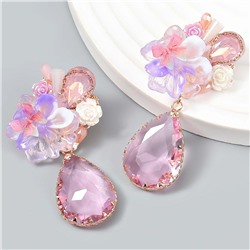 Серьги длинные на гвоздиках арт. 13 1641 (id 265531)