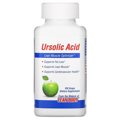 Labrada Nutrition, Урсоловая кислота, оптимизатор сухих мышц, 120 капсул
