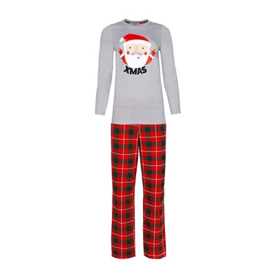 Пижама новогодняя женская (лонгслив, брюки) KAFTAN Santa, размер 48-50