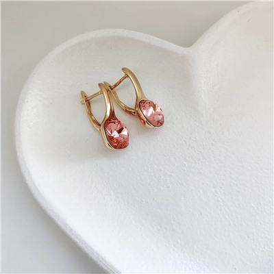 Серьги с кристаллами Swarovski