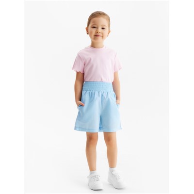Шорты для девочки MINAKU, голубые, рост 152 см
