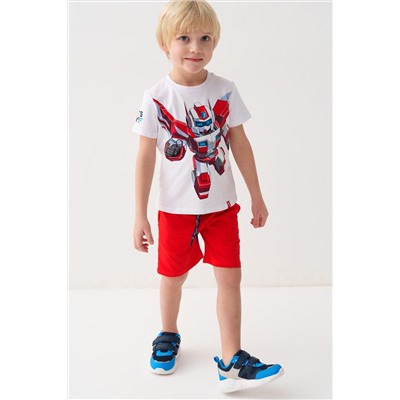 Комплект трикотажный для мальчиков: фуфайка (футболка), шорты PLAYTODAY, 1239654