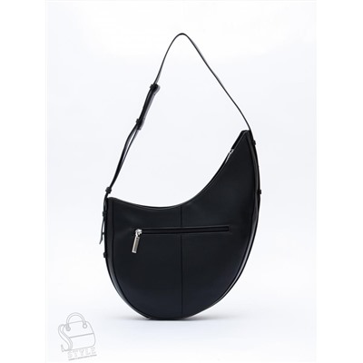 Сумка женская кожаная 1032M black Polina&Eiterou  в Новосибирске