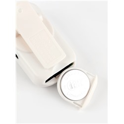 Метроном для настройки музыкальных инструментов, универсальный, с аккумулятором, белый