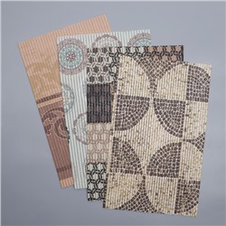 Коврик для ванной Доляна «Ассорти», 42×66 см