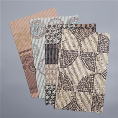 Коврик для ванной Доляна «Ассорти», 42×66 см