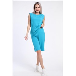 Костюм (майка_шорты) - Stylus - 744 (Бирюза)