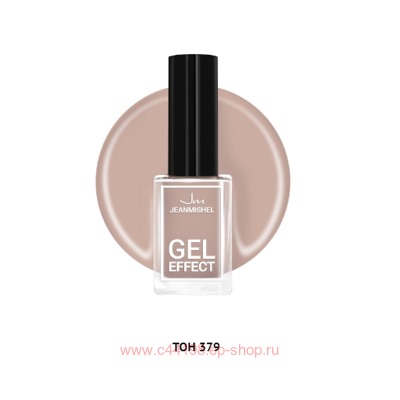 JEANMISHEL Лак Nude collection с эффектом геля тон 379 бисквитный 12мл