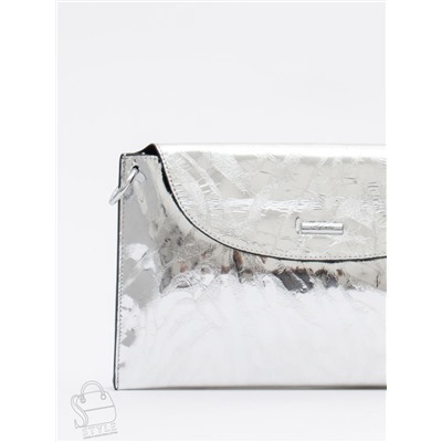 Сумка женская кожаная 98214-2 silver Velina Fabbiano-Safenta