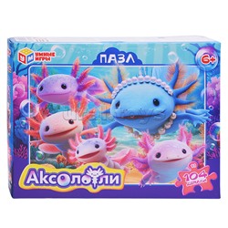 Пазлы 104 "Аксолотли"