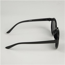 Очки солнцезащитные детские OneSun, uv 400, 13×12.5×4.6 см, линза 4.5×4.5 см, чёрные