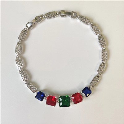 Браслет с цирконами  Xuping