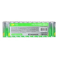 Батарейка алкалиновая GP Super Alkaline, AA, LR6-60BOX, 1.5 В, набор, 60 шт.